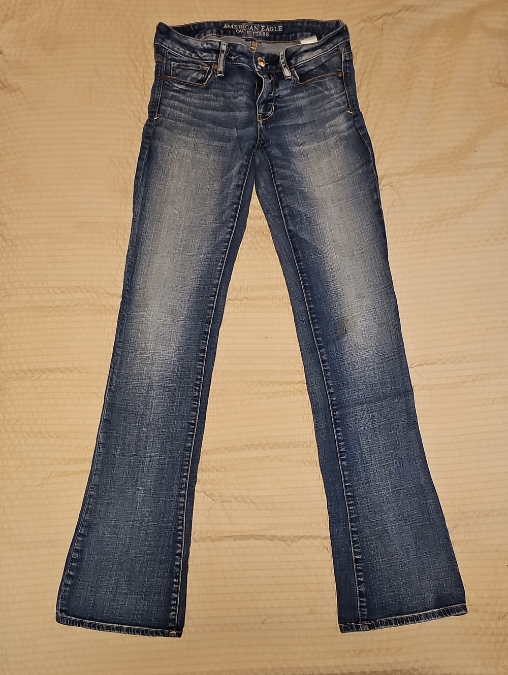 *Tall Girl Friendly! AE Sz 4 XLong Skinny Kick Jeans